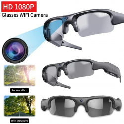 1080P HD Mini Camera WIFI APP Outdoor Sports DV Camera Video Glasses Smart Glasses Car DVR Camera Sports Camera Riding Skiing