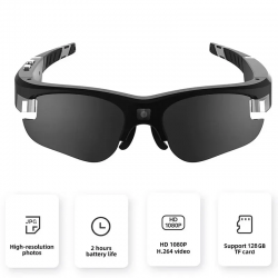1080p Mini Camera for Shooting HD Video Recorder Glasses for Driving Bike Riding Smart Glasses With Camera for Outdoor