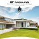 E27 Light Bulb Camera WIFI Outdoor Security Camera 360° PTZ PIR Smart Light Auto Track Waterproof CCTV Surveillance Camera IP